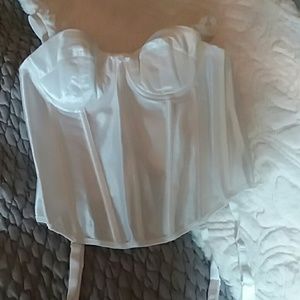 White Corset Fredricks Size 36B